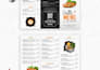 design professional restaurant menu